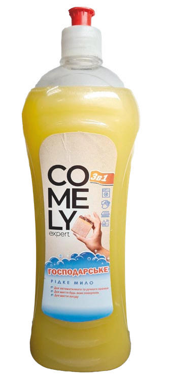 Мило рідке господарське COMELY 1 л.